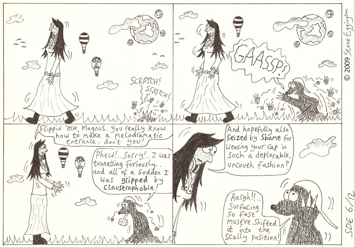 Melodramatic Entrance